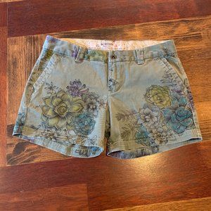 Burton Women's Mid Short, SZ 27, Succulent Camo